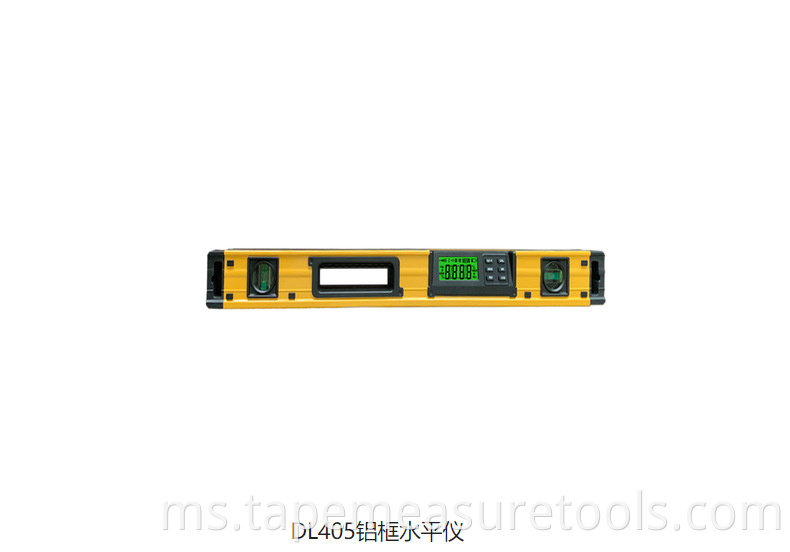 DL405 blister magnetik meter meter aluminium aluminium sudut pengukuran sudut pembaris hiasan alat pengukur